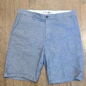 Mens Grey shorts old navy slim fit size 34